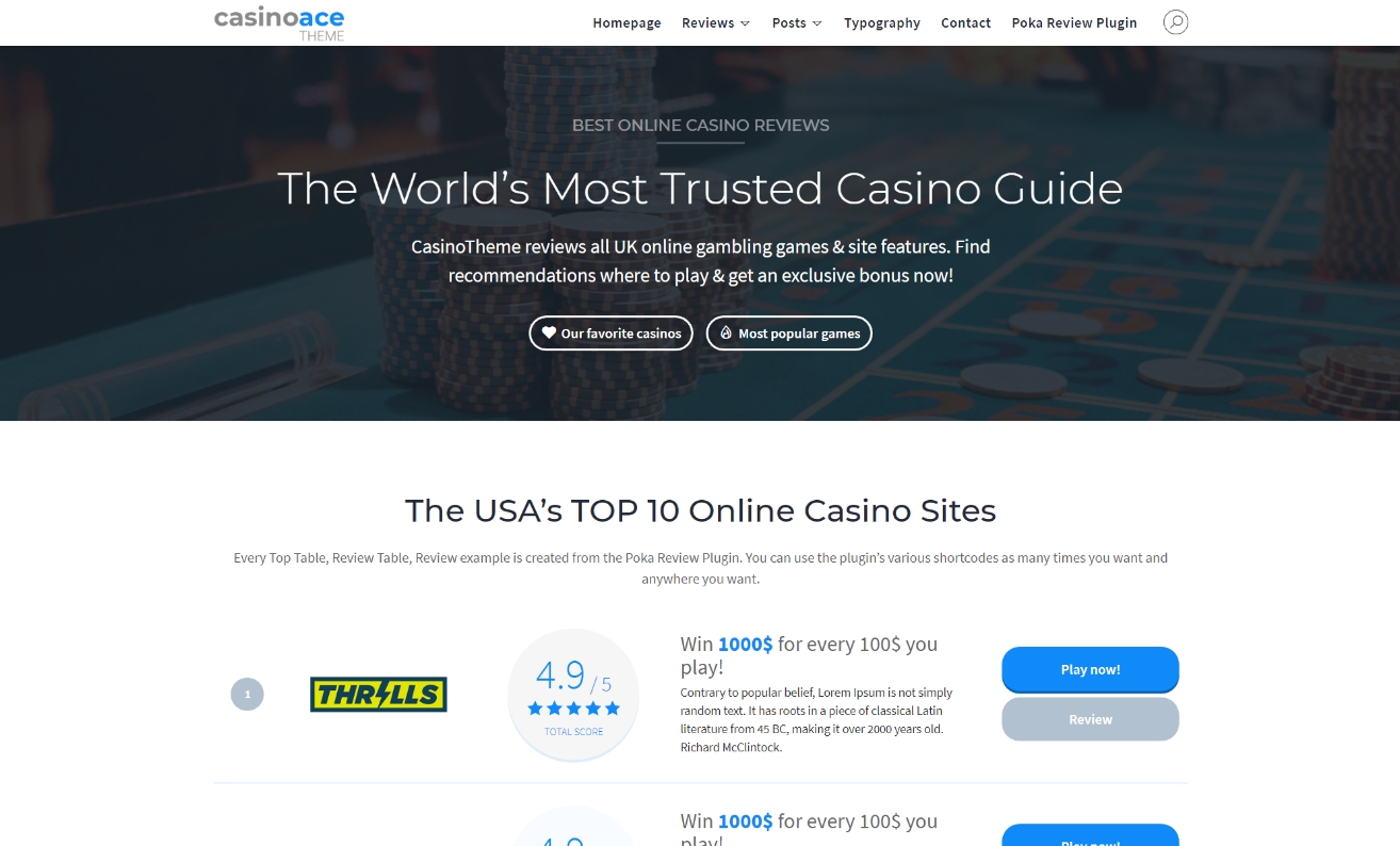 The Best 10 Examples Of rich casino games list